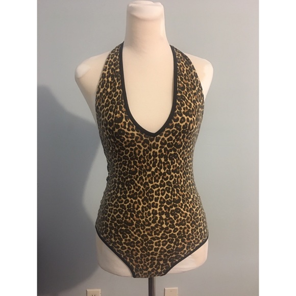 Cheetah Print Body Suit by American Apparel - Picture 2 of 3